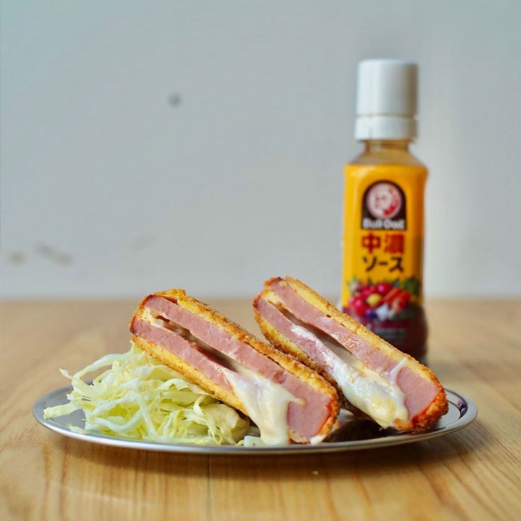 チーズハムカツ